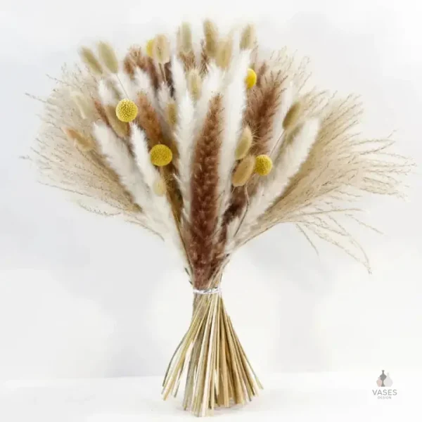 Bouquet décoratif en fleurs séchées naturelles