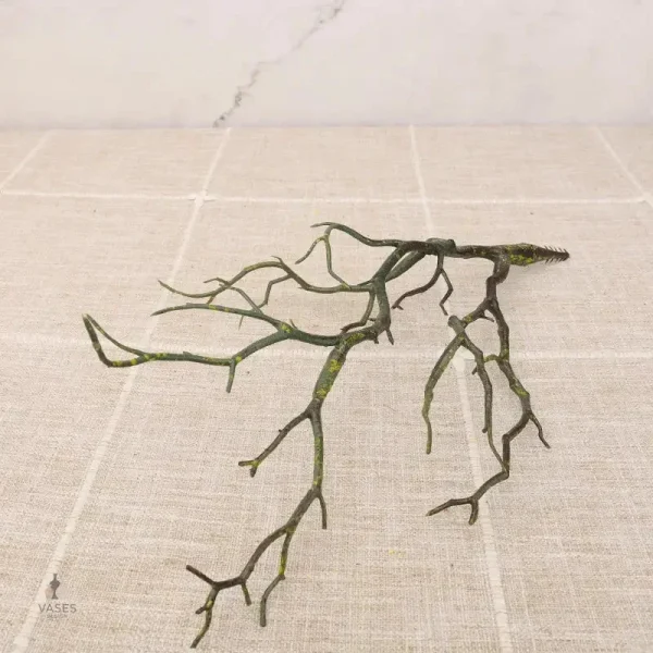 Branche en fleurs artificielles pour décoration intérieure élégante