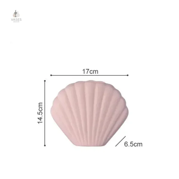 Vase coquillage, accessoire de décoration tendance