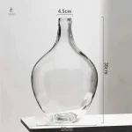 Vase en verre Dame Jeanne, design classique