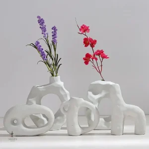 Vase pampa décoratif en design moderne