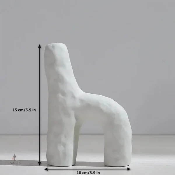 Vase pampa sculptural pour décoration moderne