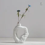 Vase pampa en couleur neutre pour décoration