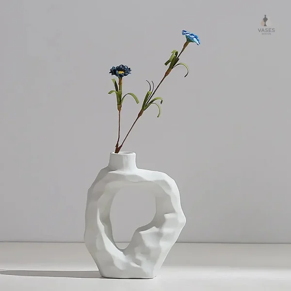 Vase pampa en couleur neutre pour décoration