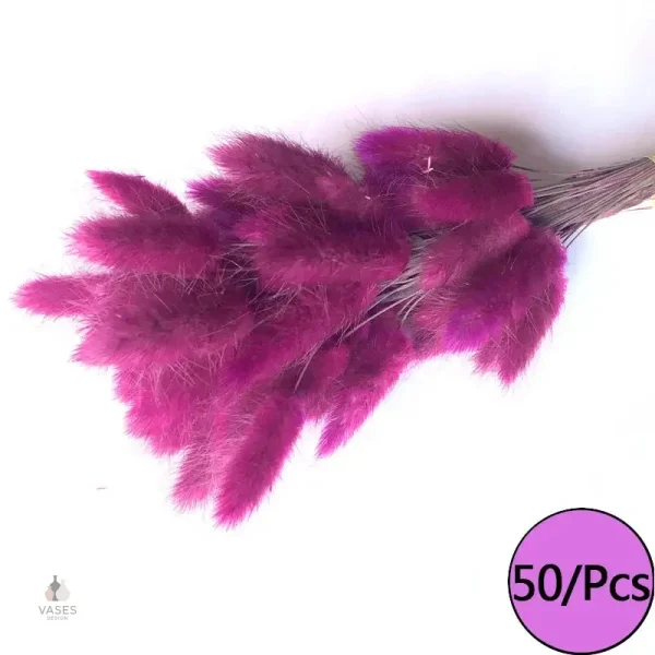 Fleurs séchées colorées pour un style bohème