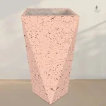 Grand pot de jardin coloré
