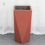 Vase extérieur en couleur