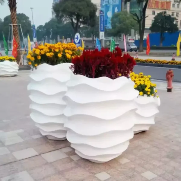 Grand pot tendance pour décoration intérieure