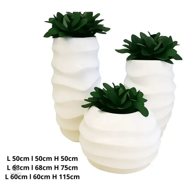 Pot de fleur élégant pour ambiances contemporaines