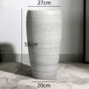 Pot de fleur en grès de grande taille