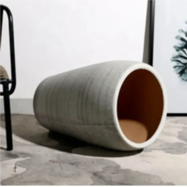 Pot de fleur en grès, design élégant et moderne