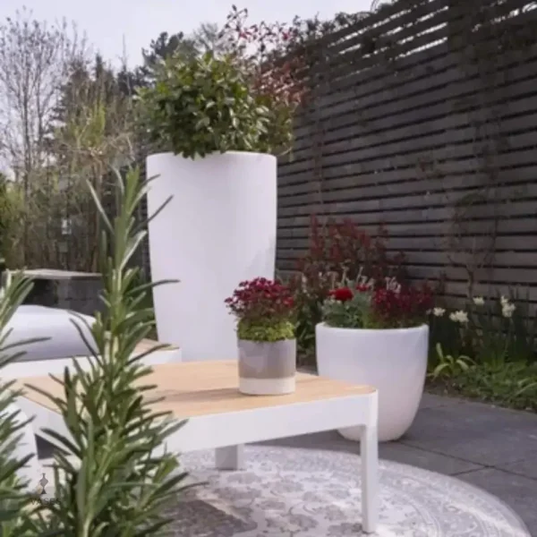 Jardin pot en plastique 100 cm pour fleurs