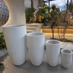 Grand pot pour fleurs 100 cm en extérieur