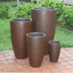 Pot extérieur 100 cm pour décoration de jardin