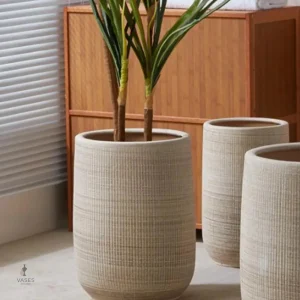 Grand pot de fleur céramique extérieur