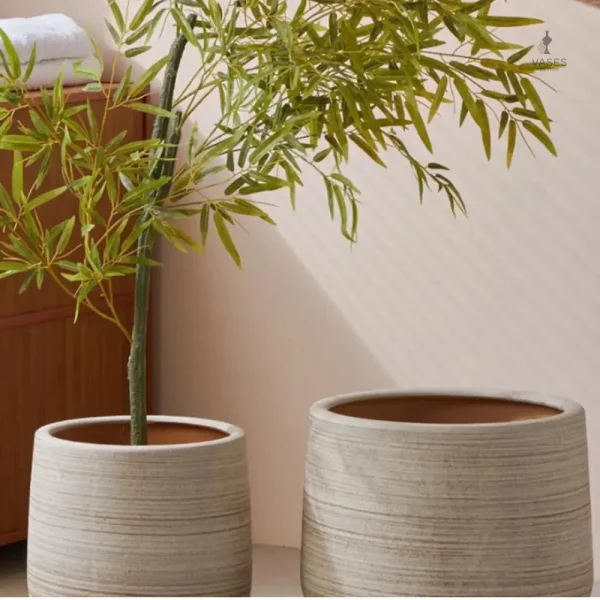 Pot de fleurs en céramique pour jardin