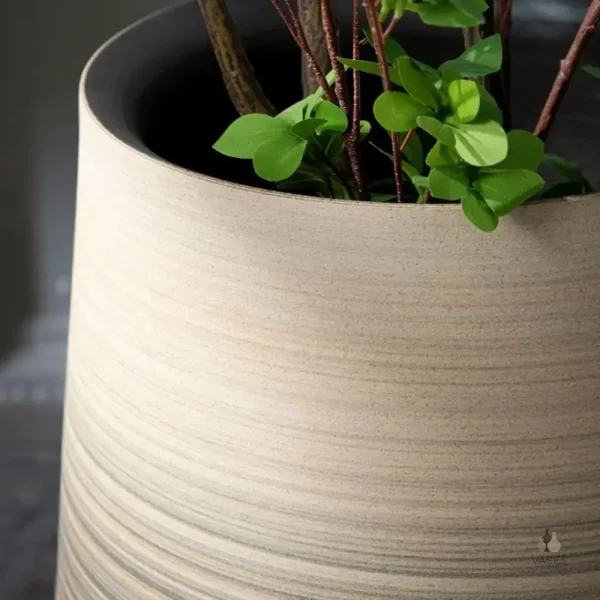 Grand contenant pour plantes d'intérieur stylé