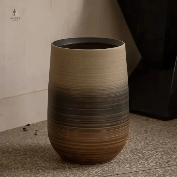 Accessoire déco : grand pot à fleurs tendance