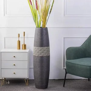 Vase de sol élégant, hauteur 100 cm