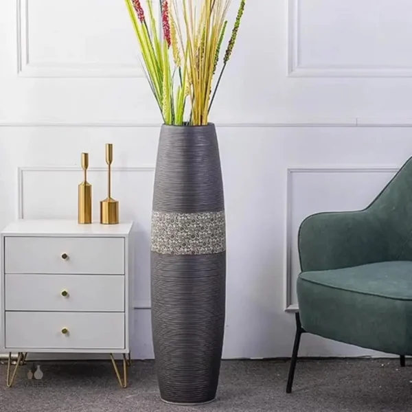 Vase de sol élégant, hauteur 100 cm