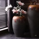 Vase moderne de 120 cm à poser sur le sol