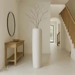 Vase élégant pour décoration intérieure, hauteur 1m