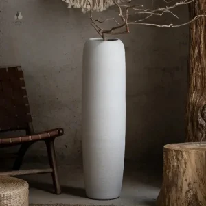 Vase décoratif de grande taille, idéal pour le sol