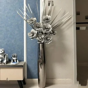 Vase à poser, 80 cm, idéal pour embellir un espace