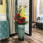 Vase à poser au sol, un accent de style