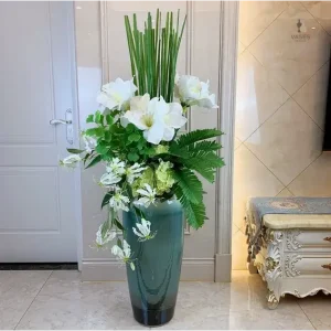 Vase en sol chic pour une décoration élégante