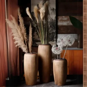 Vase décoratif pour espaces extérieurs modernes