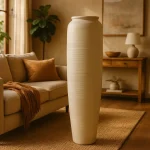 Accessoire déco : grand vase pour plantes hautes