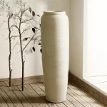 Grand vase contemporain pour une touche de nature