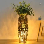 Vase artistique en bois flotté pour la maison