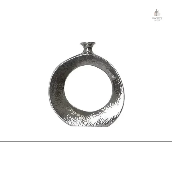 Vase contemporain avec pampas pour style bohème