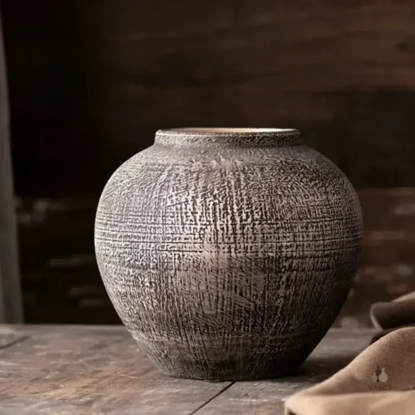 Vase en céramique, parfait pour fleurs fraîches