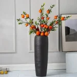Grand vase céramique élégant à poser au sol