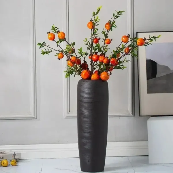 Grand vase céramique élégant à poser au sol