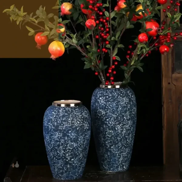 Élégant vase chinois pour décoration intérieure
