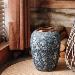Grand vase en céramique, design chinois