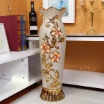 Vase design haut de gamme, idéal pour bouquets floraux