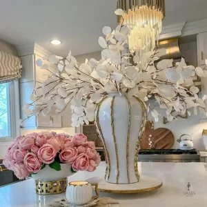 Grand vase déco élégant pour une touche moderne