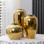 Vase XXL doré, pièce maîtresse pour votre déco