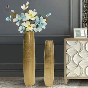 Grand vase décoratif à poser au sol, élégant et moderne