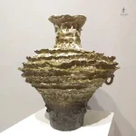 Vase artistique, accent décoratif pour maison