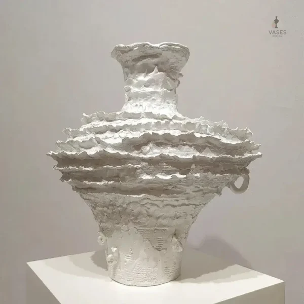Vase décoratif grand format, style chic