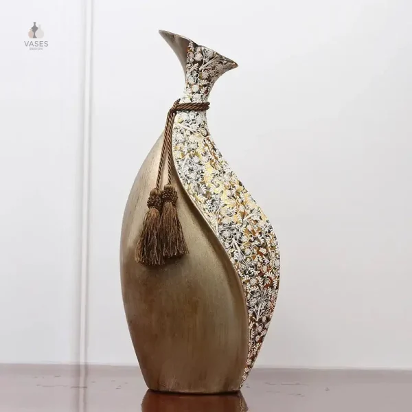 Vase décoratif imposant pour un salon stylé