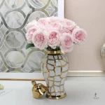 Vase en verre pour décoration intérieure raffinée