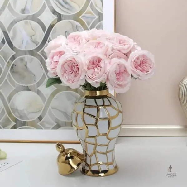 Vase en verre pour décoration intérieure raffinée