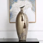 Vase contemporain en verre pour un style moderne